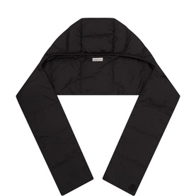 Hooded Puffer Scarf