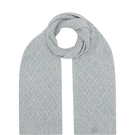 Logo Knitted Scarf