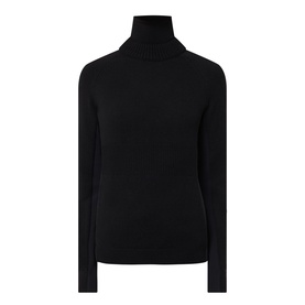 Mid-Weight Logo Turtleneck Sweater