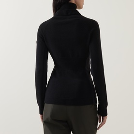 Mid-Weight Logo Turtleneck Sweater