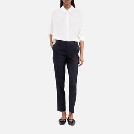 Tailored Straight Leg Trousers