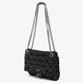 Unique Rocky II Denim Shoulder Bag