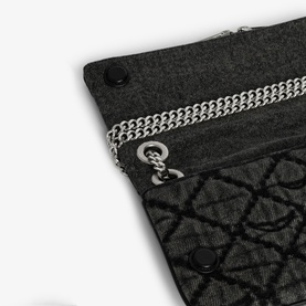 Unique Rocky II Denim Shoulder Bag