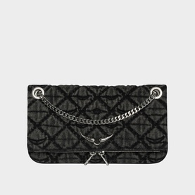 Unique Rocky II Denim Shoulder Bag