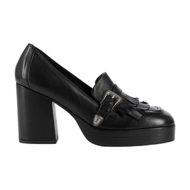 Loafer Block Heels