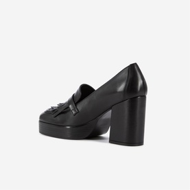 Loafer Block Heels