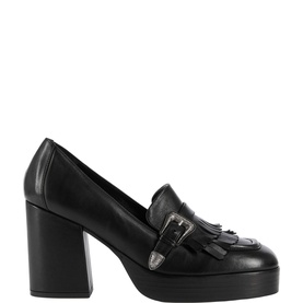 Loafer Block Heels