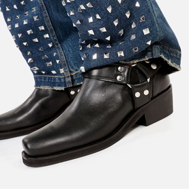 Biker Ankle Boots