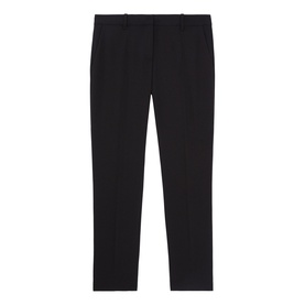 Tailored Straight Leg Cr&ecirc;pe Trousers