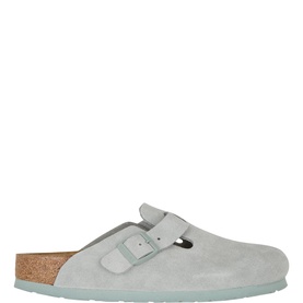 Boston Suede Clogs