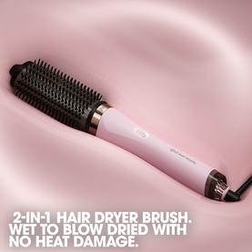 Duet Blowdry Charity Limited Edition Hair Dryer Brush in Pink Sorbet
