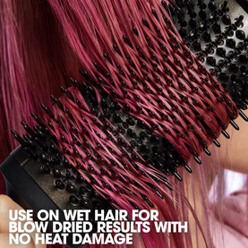 Duet Blowdry Charity Limited Edition Hair Dryer Brush in Pink Sorbet