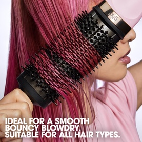 Duet Blowdry Charity Limited Edition Hair Dryer Brush in Pink Sorbet