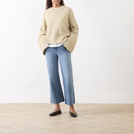 Alexa Cropped Bootcut Jeans
