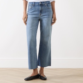 Alexa Cropped Bootcut Jeans