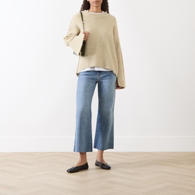 Alexa Cropped Bootcut Jeans