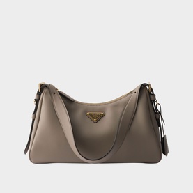 Aim&eacute;e Medium Leather Shoulder Bag
