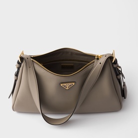 Aim&eacute;e Medium Leather Shoulder Bag