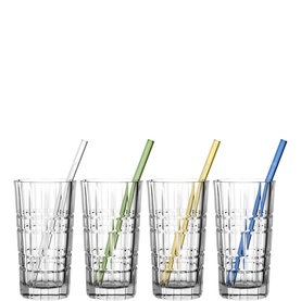 Spiritii Glass & Straw Set