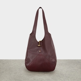 Balloon Leather Tote Bag