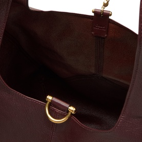 Balloon Leather Tote Bag