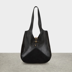 Balloon Leather Tote Bag