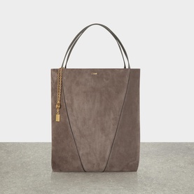 Spin Suede Tote Bag
