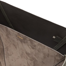 Spin Suede Tote Bag