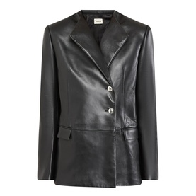 Elona Leather Blazer