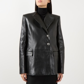 Elona Leather Blazer