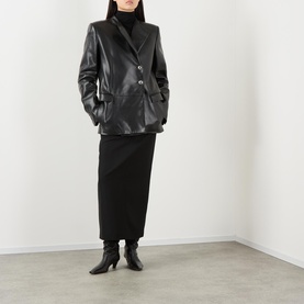 Elona Leather Blazer