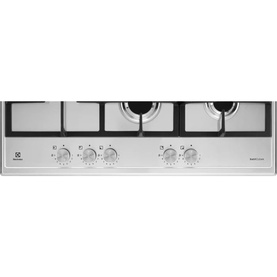 75cm Wide Stainless Steel Gas Hob with 5 Burners