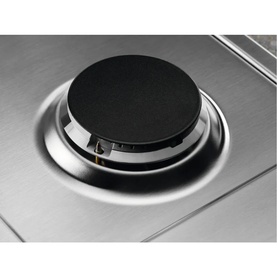 75cm Wide Stainless Steel Gas Hob with 5 Burners