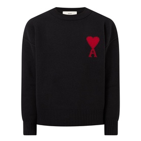 Heart Logo Knit Sweater