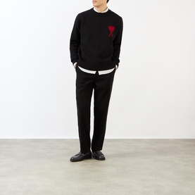Heart Logo Knit Sweater