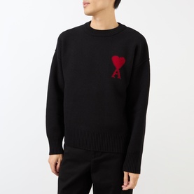 Heart Logo Knit Sweater
