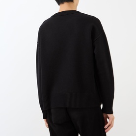 Heart Logo Knit Sweater