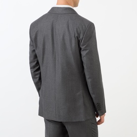 Double-Breasted Virgin Wool Blazer