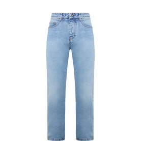 Classic-Fit Straight Leg Jeans