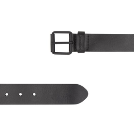 Logo Script Leather Belt