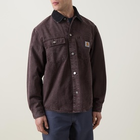 Mitch Logo Canvas Overshirt