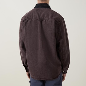 Mitch Logo Canvas Overshirt