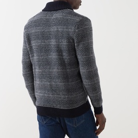 Helmsley Contrast Knit Cardigan