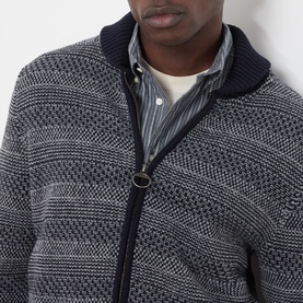 Helmsley Contrast Knit Cardigan