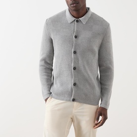 Falton Polo Knit Cardigan