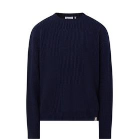Bishop Tonal Checkerboard Sweater