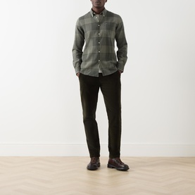Heaney Logo Check Shirt