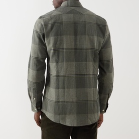 Heaney Logo Check Shirt