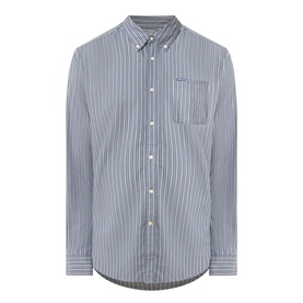 Longfield Logo Striped Shirt