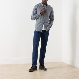Longfield Logo Striped Shirt